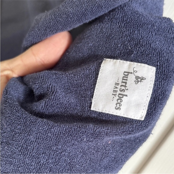 Lot of 2 Changing Pad Covers - Navy , grey/white stripes - Picture 3 of 8